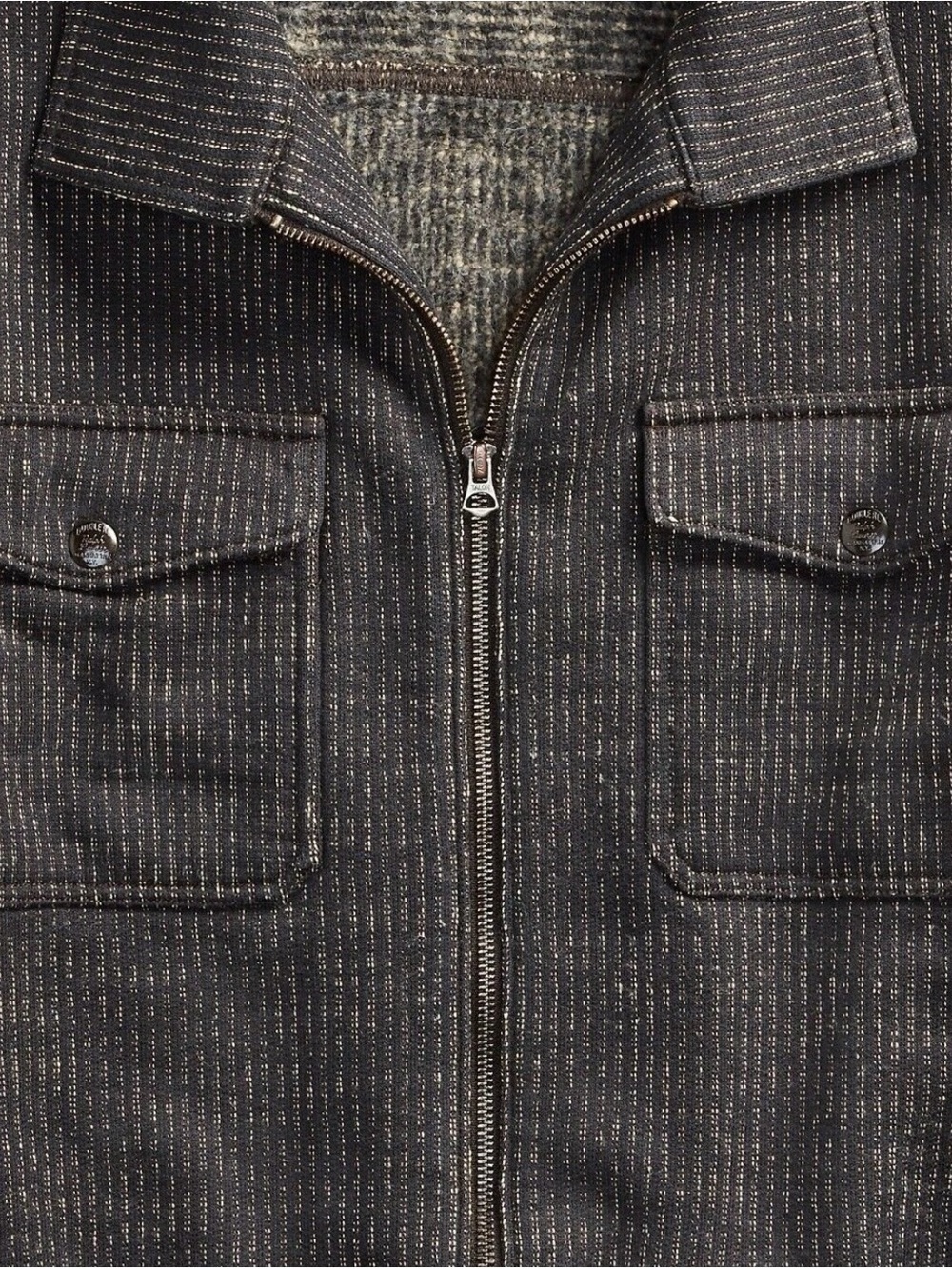 Ralph Lauren RRL Jacquard Fleece Sweater Jacket - Browns Beach XS - Picture 3 of 16